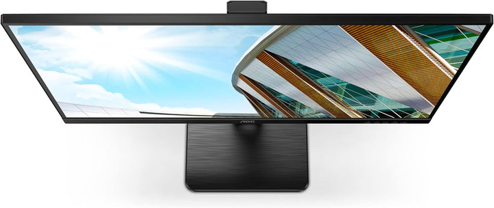 AOC U27P2 - 27 Zoll UHD Monitor, höhenverstellbar (3840x2160, 60 Hz, HDMI, DisplayPort, USB Hub) sch