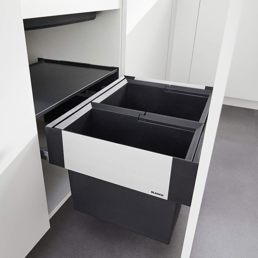 BLANCO SELECT II XL 60/3 | Kunststoff, Aluminium | 60er Unterschrank | Auszugssystem zur Frontanbind