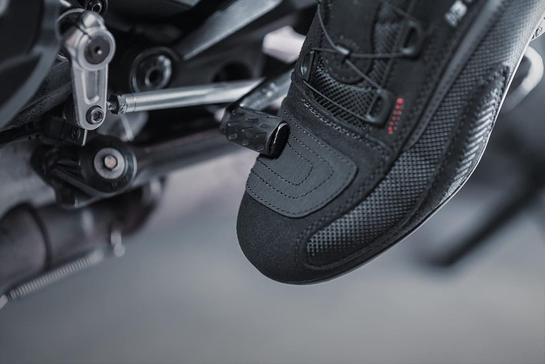 SHIMA EXO Vented Motorradschuhe Damen | Sommer Belüftet Mesh Motorradstiefel mit ATOP Verschluss-Sys
