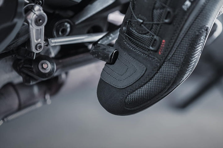SHIMA EXO Vented Motorradschuhe Damen | Sommer Belüftet Mesh Motorradstiefel mit ATOP Verschluss-Sys