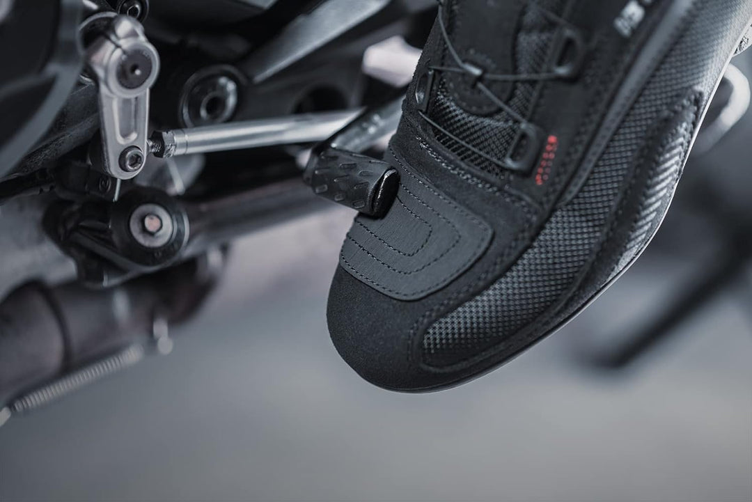 SHIMA EXO Vented Motorradschuhe Damen | Sommer Belüftet Mesh Motorradstiefel mit ATOP Verschluss-Sys