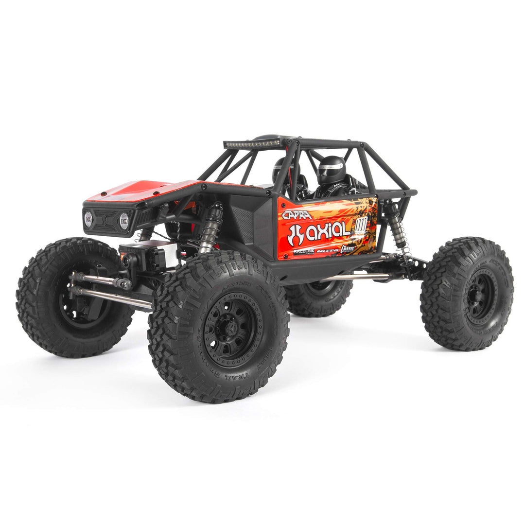 Axial AXI03000B 1/10 Capra 1.9 Unlimited 4WD Trail Buggy gebürstet RTR RC Crawler, rot
