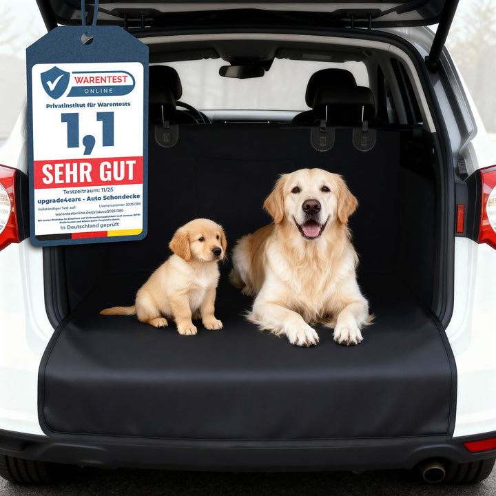 Upgrade4cars Kofferraumschutz Hund mit Ladekantenschutz Wasserdicht & rutschfest | Auto Hundedecke K