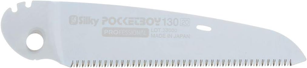 Seidig professionelles Ersatz-Schneidblatt für Pocketboy, 130 mm, feine Zähne, 343–13 130mm gelb/fei