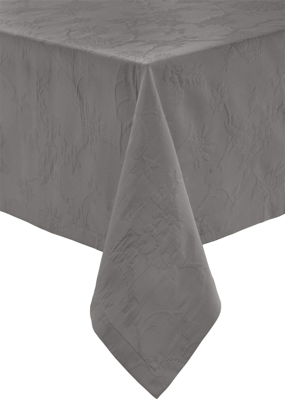 Erwin Müller Tischwäsche, Tischdecke mit Jaquardmuster, Serie Arnsberg anthrazit Grösse 130x220 cm -