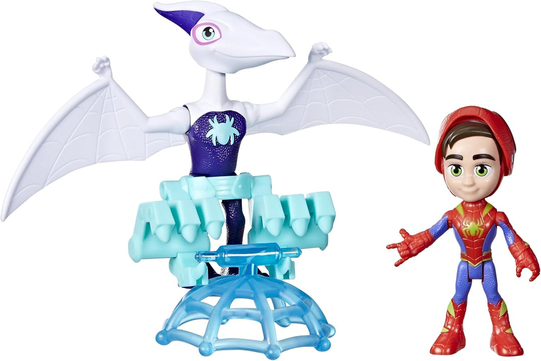 Marvel Spidey und Seine Super-Freunde Dino-Webs Ghostasaurus & Spidey, Spider-Man Action-Figuren Gho