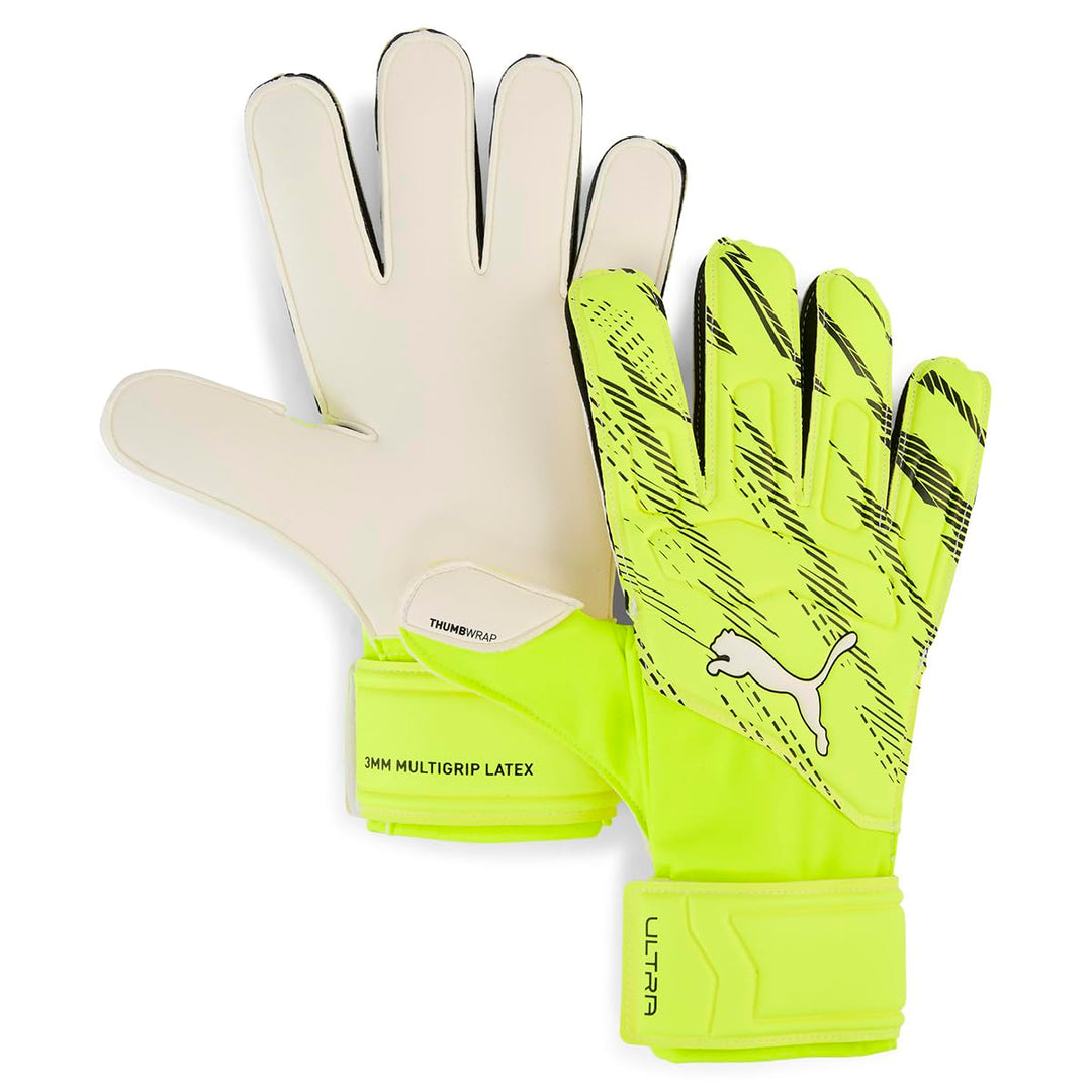 PUMA Ultra Match RC, Jungen Torwarthandschuhe 7 Yellow Alert-Puma Black, 7 Yellow Alert-Puma Black