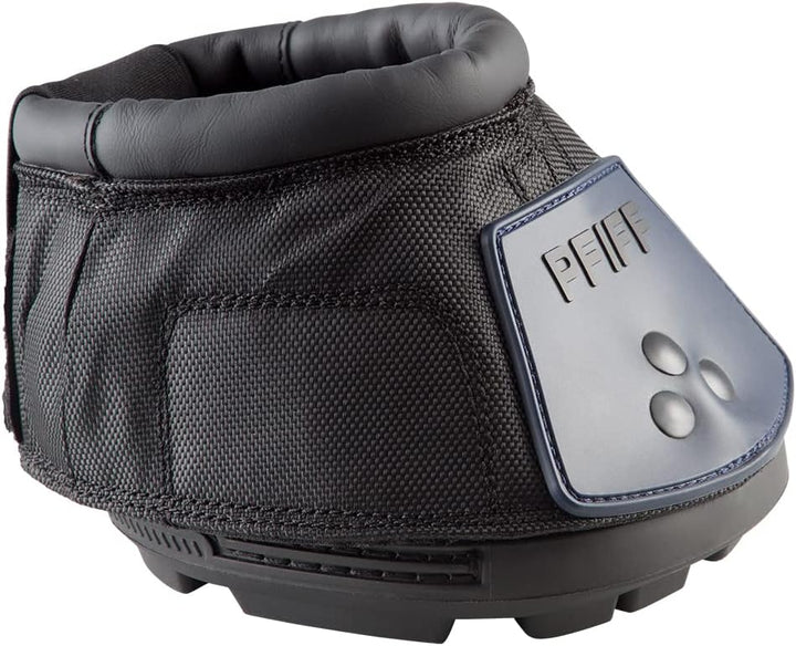 Pfiff 102855 Pferde Hufschuh Behandlungsschuh, 1 Stück, Schwarz-Blau Gr. 3 1 Stück 3, 1 Stück 3