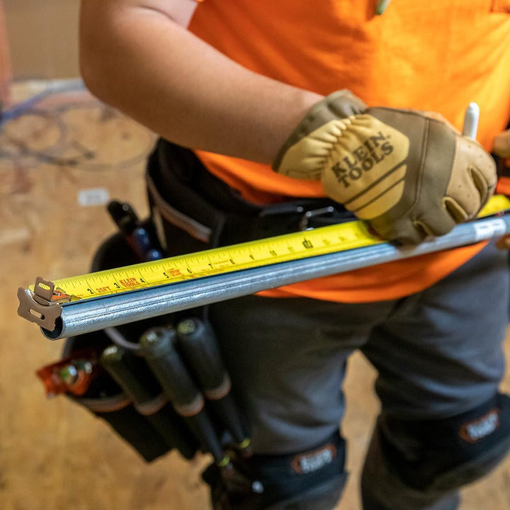 Klein Tools, 7,5 m Haken doppelseitiges Massband, magnetisch mit Rückzugsgeschwindigkeit und Metall-