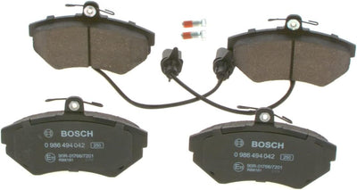 Bosch BP390 Bremsbeläge - Vorderachse - ECE-R90 Zertifizierung - vier Bremsbeläge pro Set