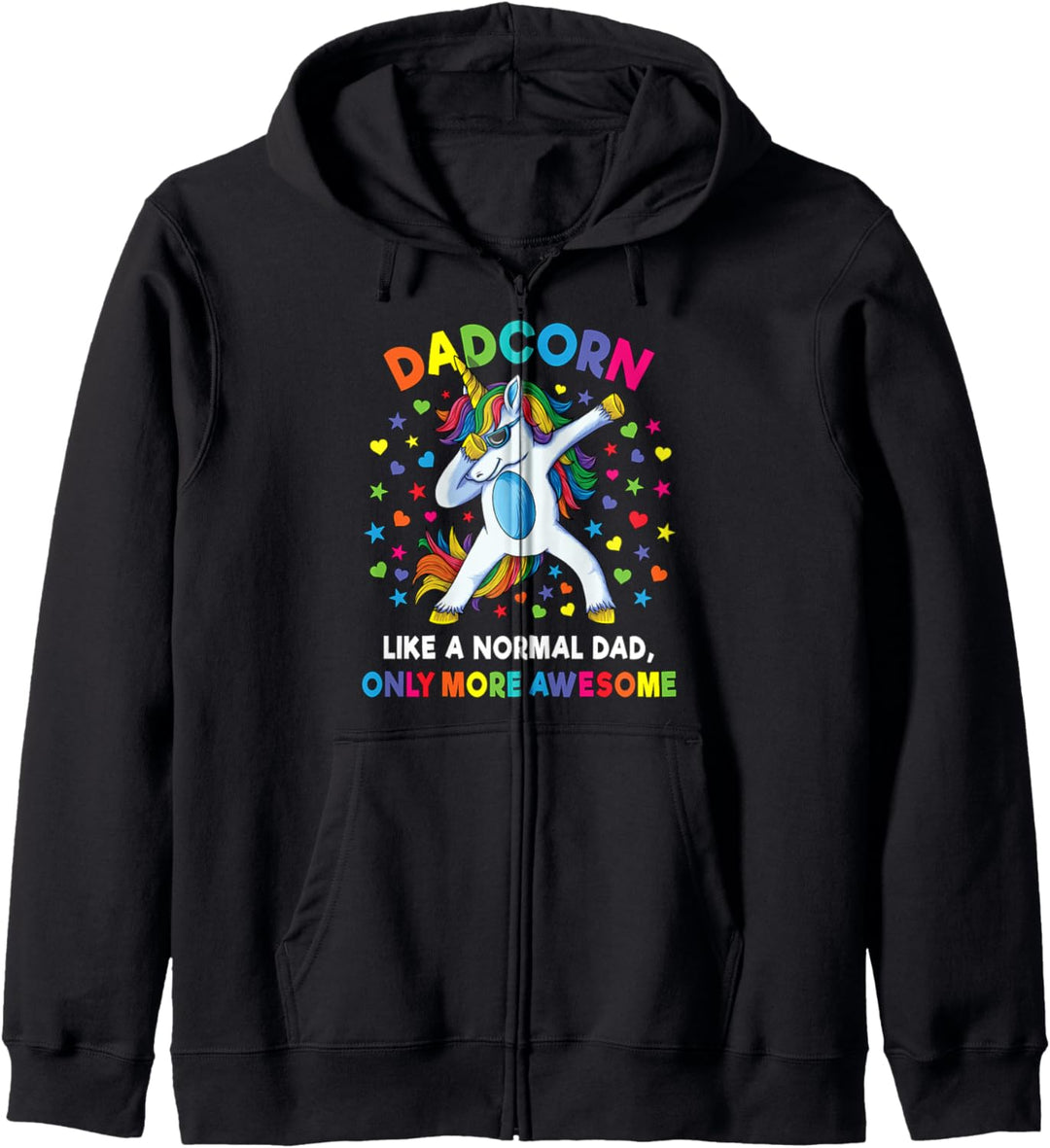 Vater Einhorn Jungen Party Geschenk Kapuzenjacke