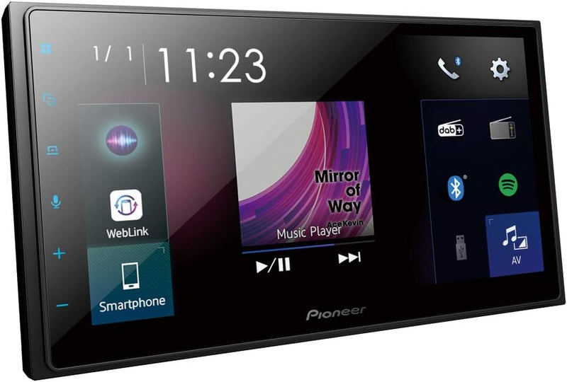 Pioneer SPH-DA250DAB, 6,8" 2-DIN-Mediareceiver mit Apple CarPlay, Android Auto, DAB+ und Bluetooth S