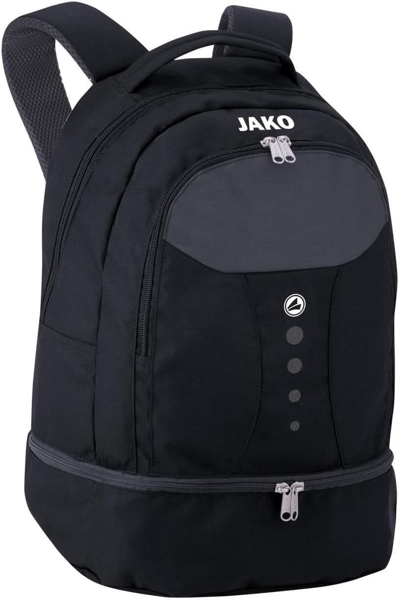 JAKO Herren Rucksack Striker, Schwarz
