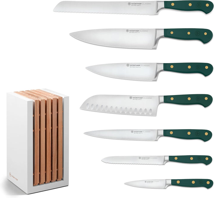 Classic Designmesserblock mit 7 Messern