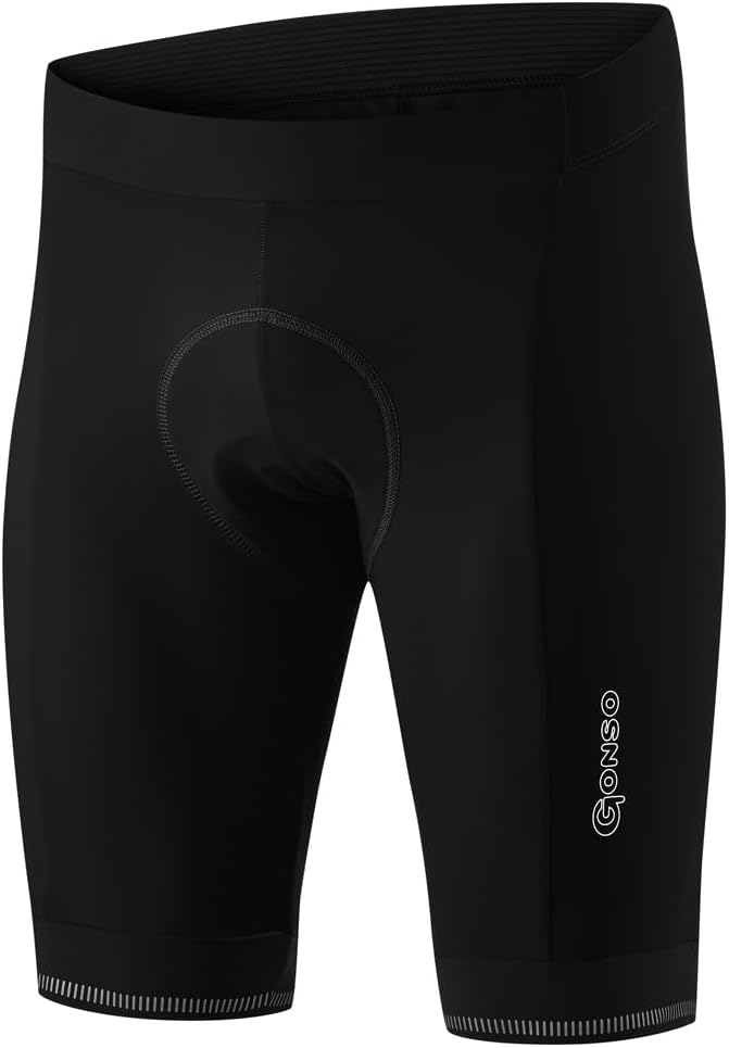 Gonso Sitivo M, Kurze Herren Fahrradhose, Mit Sitivo Comfort Sitzpolster, Hohe Bewegungselastizität