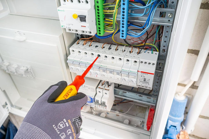 HAZET Elektriker-Schraubendreher, schutzisoliert 811KV-40, Schlitz Profil | Abtrieb Schlitz Profil,