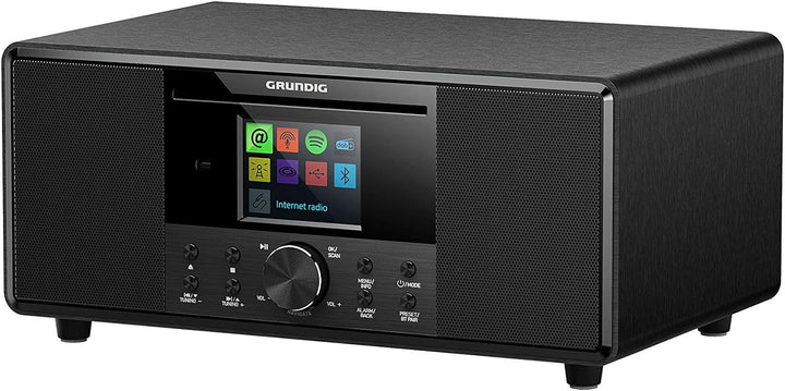 GRUNDIG GIR1070 DTR 7000 All-In-One Internetradio, FM/RDS/DAB+/Internetradio, Bluetooth, Schlummerfu