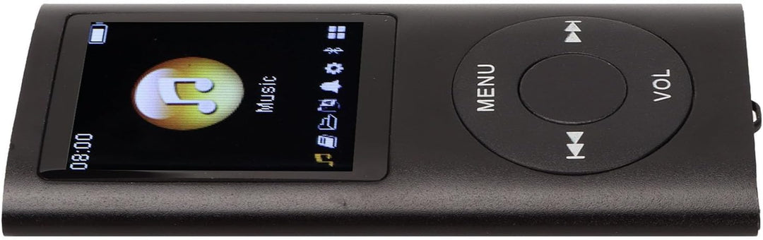 Digitaler, Kompakter und Tragbarer MP3-Player, Unterstützt 64 GB Speicher, 8 Stunden Langes Standby,