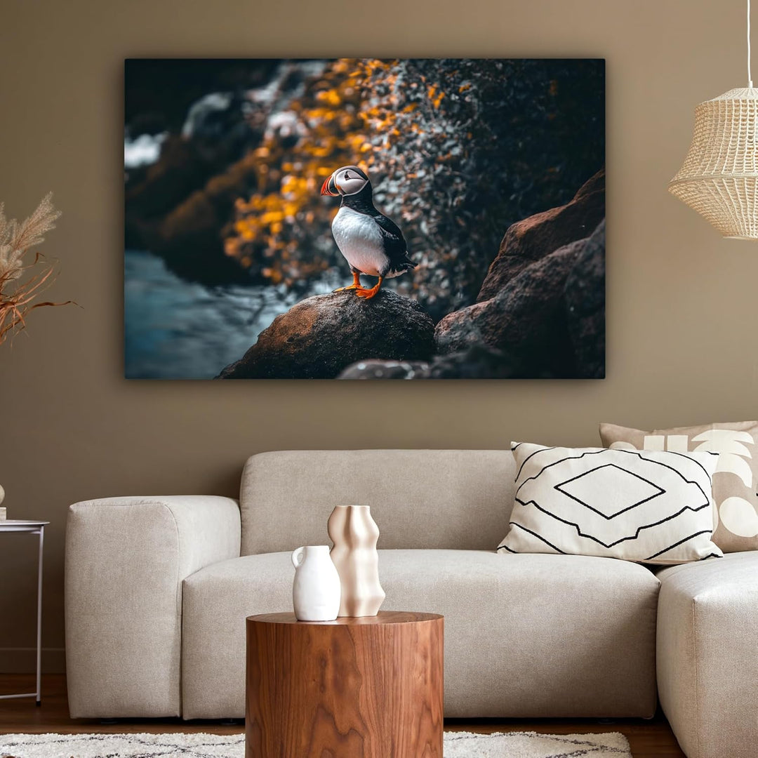MuchoWow© Leinwandbild Gross 120x80 cm XXL Dekoration Wohnzimmer Bilder Pictures Wall Decoration Liv