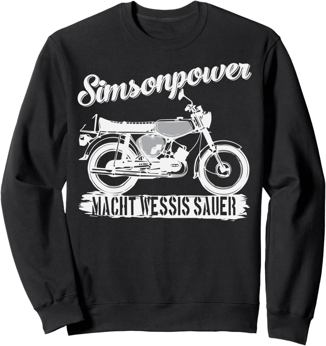 Simson-S51 Moped Oldtimer Design Sweatshirt