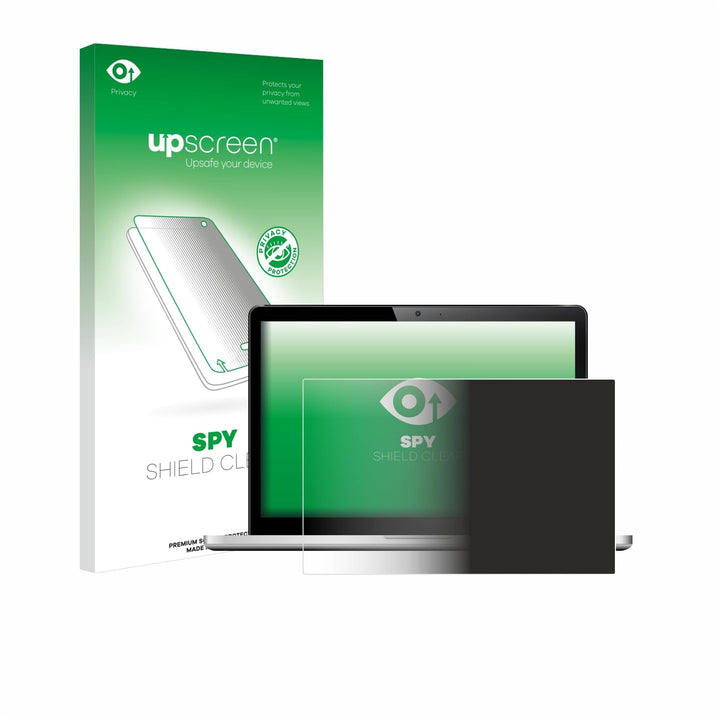 upscreen 14" Anti-Spy Blickschutzfolie für 14,0 Zoll Notebooks (35.6 cm) [310 x 175 mm, 16:9] - Priv