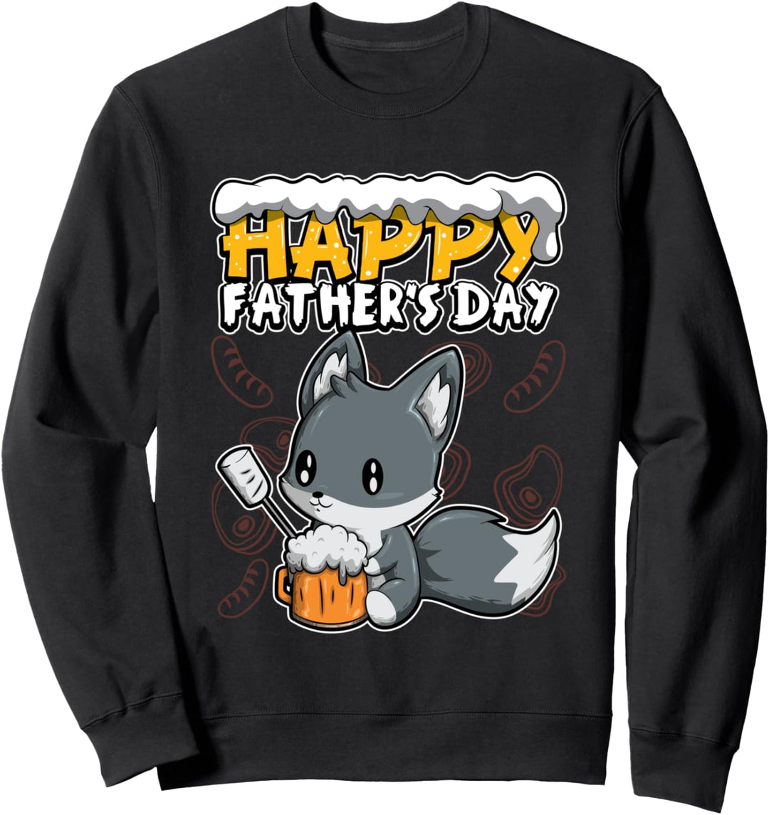 Alles Gute zum Vatertag - Ich liebe meinen Papa - Wolf Sweatshirt