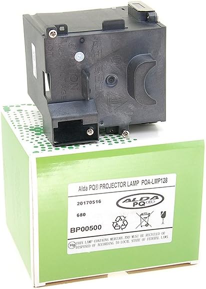 Alda PQ-Premium, Beamerlampe/Ersatzlampe kompatibel mit POA-LMP128, 610-341-9497 für SANYO PLC-XF100
