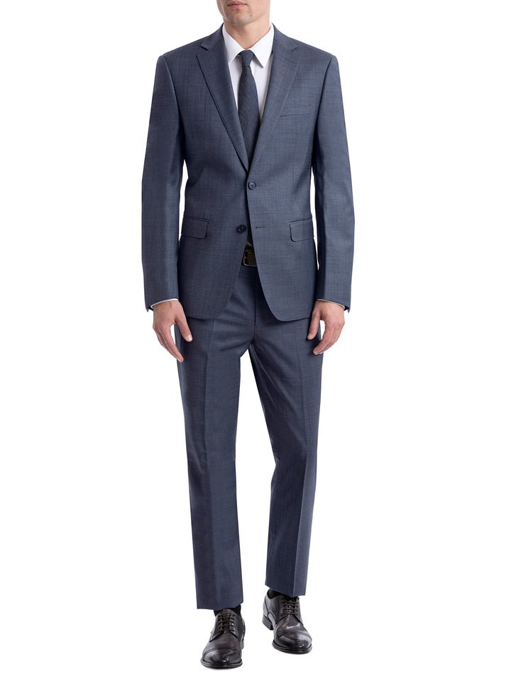 Calvin Klein Anzugsteil für Herren, Enge Passform 28W / 30L Blau, 28W / 30L Blau