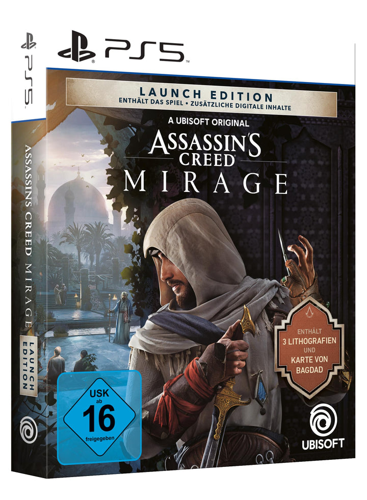 Assassin's Creed Mirage Launch Edition - [PlayStation 5] - Uncut PlayStation 5 Launch, PlayStation 5