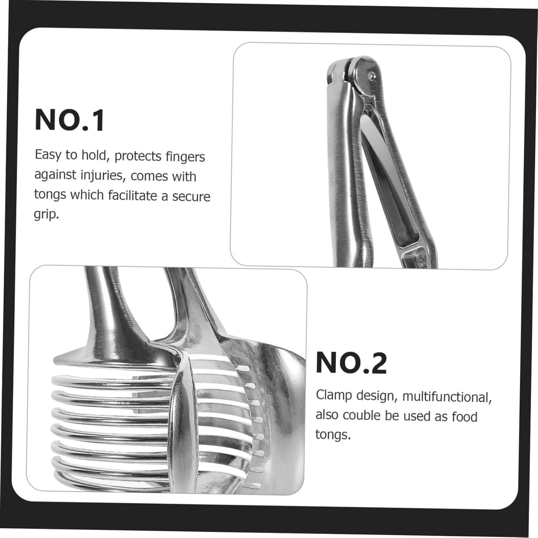 Edelstahl Zitronenschneider Und Obstschneider Handlicher Mehrzweck-slicer Für Tomaten Früchte Und Ge