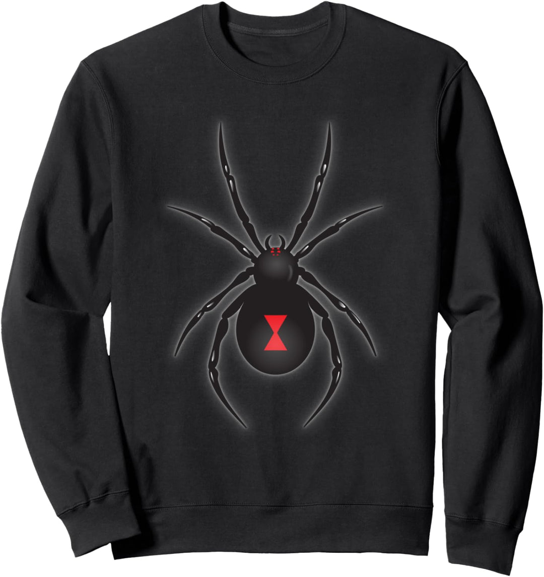 Schwarze Witwe Spinne Sweatshirt