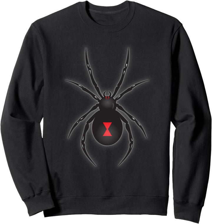 Schwarze Witwe Spinne Sweatshirt