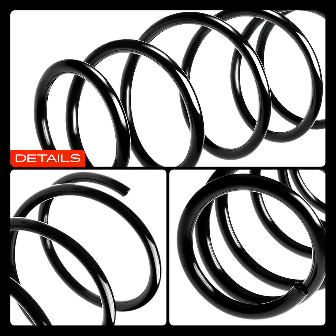 Frankberg 2x Federn Fahrwerksfeder Vorderachse Links Rechts Kompatibel mit Almera II N16 2000-2006 A