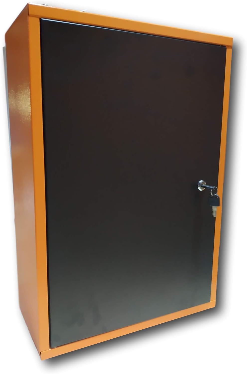 METALLMOBELL – Werkzeugschrank Metall 60x40x20 cm, mit Metallregalen, Wandwerkzeugtafel und Schloss,