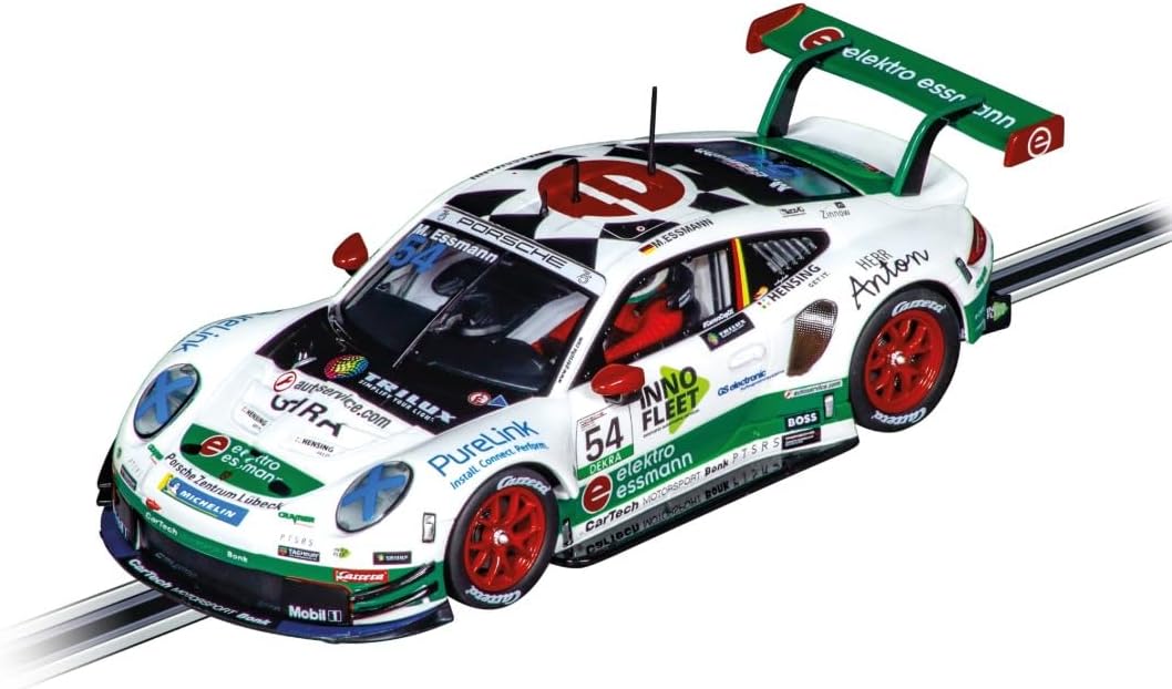 Carrera 32042 Digital132 Porsche 911 RSR CarTech Motorsport Bank M. Essmann, No.54 Massstabg 1:32