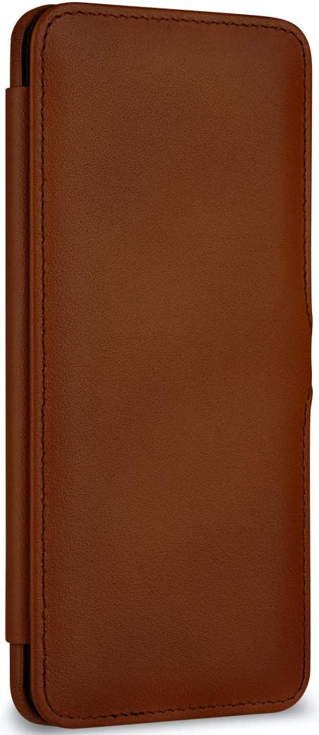 STILGUT Book Case entwickelt für Samsung Galaxy S20 Ultra Hülle aus Leder mit Clip-Verschluss, Leder