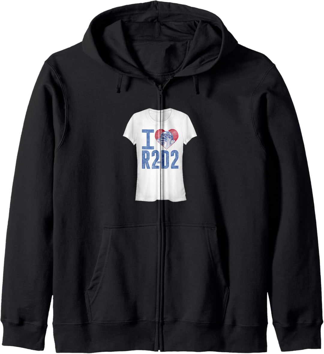 Star Wars I Heart R2-D2 Color Crayon Kapuzenjacke