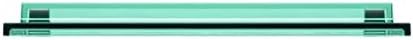 Kartell Shelfish Ablageregal, PMMA, Green, 45,2 cm x 15,5 cm x 4 cm Verde Acquamarina, Verde Acquama