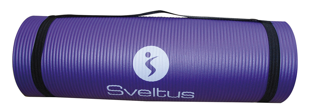 sveltus 180 x 60 x 1 cm Gymnastikmatte Unisex Erwachsene, violett