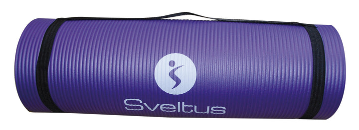 sveltus 180 x 60 x 1 cm Gymnastikmatte Unisex Erwachsene, violett