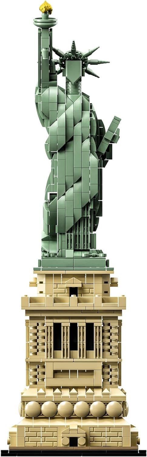 LEGO 21042 Architecture Freiheitsstatue, Modell zum Bauen, New York Souvenir, Weihnachtsgeschenkidee