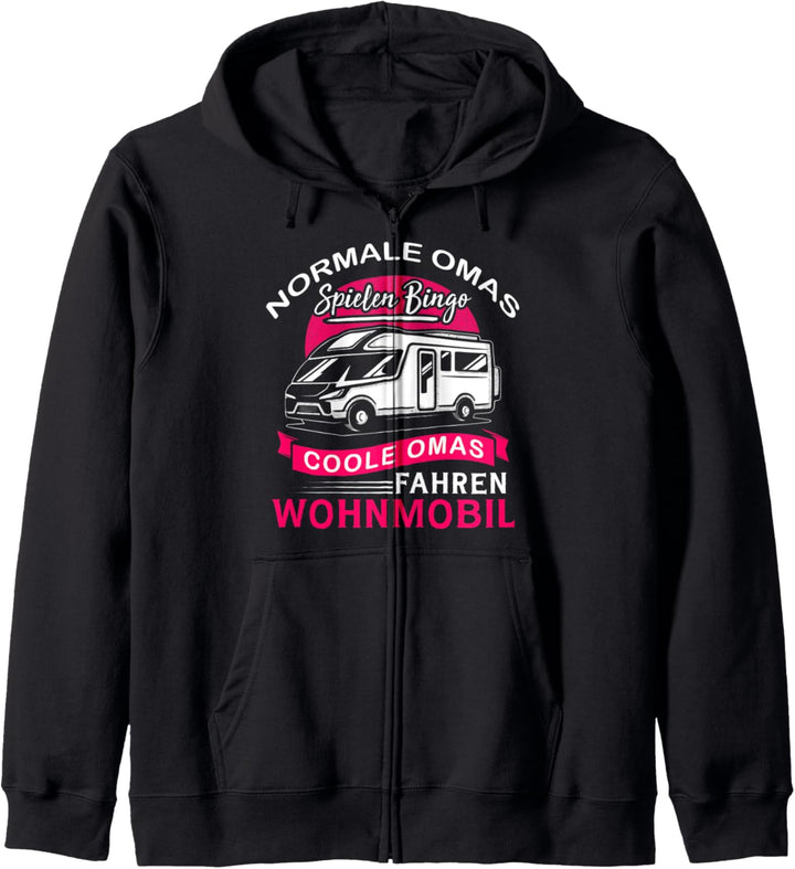 Coole Omas fahren Wohnmobil - Camping & Camper Kapuzenjacke