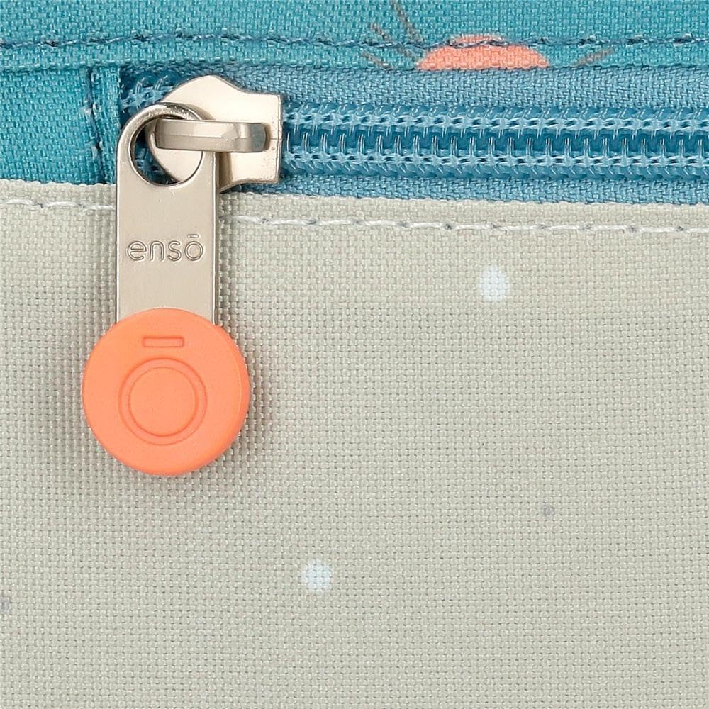 Enso Mr Crab Kulturbeutel, anpassbar, Blau, 23 x 12 x 10 cm, Polyester von Joumma Bags, blau, Kultur