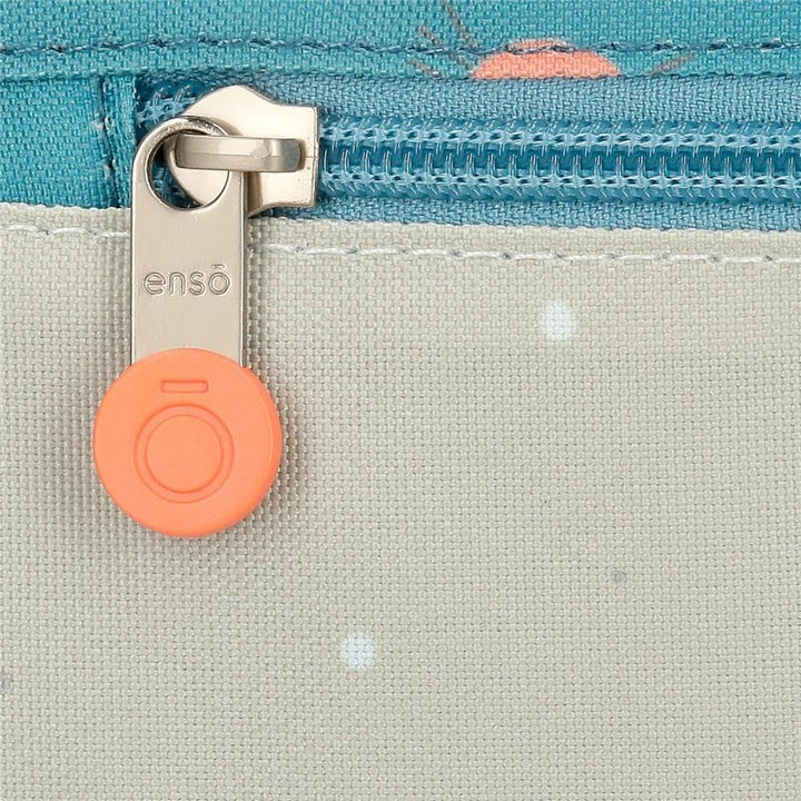 Enso Mr Crab Kulturbeutel, anpassbar, Blau, 23 x 12 x 10 cm, Polyester von Joumma Bags, blau, Kultur