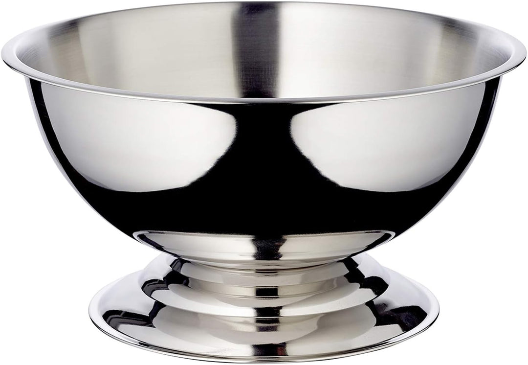 EDZARD Champagner Kühler Cara (Ø 40 cm, gross) aus Edelstahl - Flaschenkühler, Sektkühler - Getränke