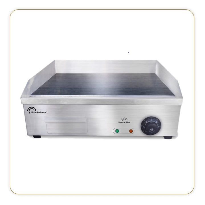 LITTLE BALANCE 8568 Snack Plus, elektrische Grillplatte für 6-8 Personen, Kochplatte aus antihaftbes