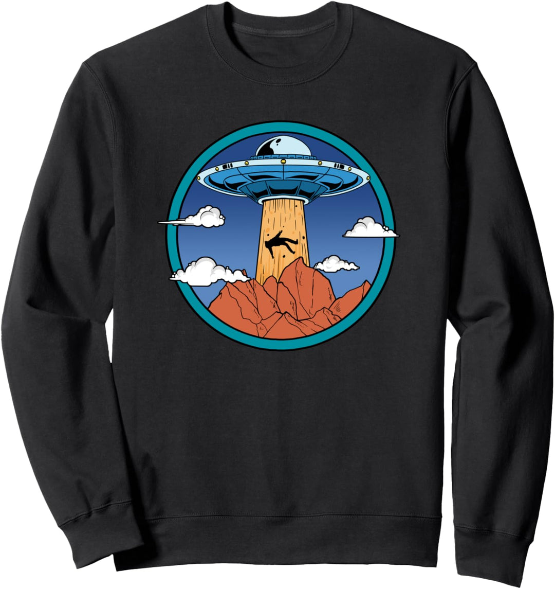 Alien UFO Weltraum Geschenk - Ausserirdischer Sweatshirt