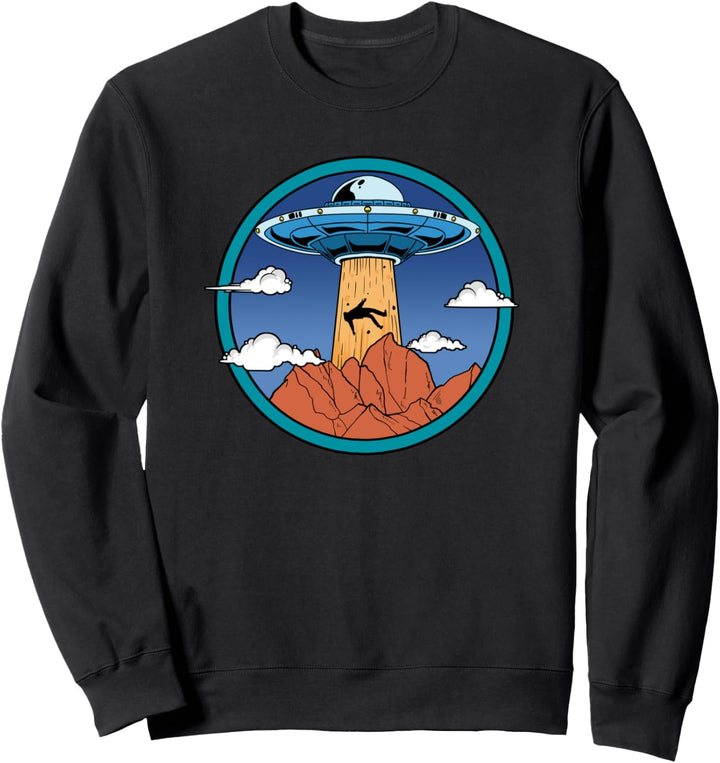 Alien UFO Weltraum Geschenk - Ausserirdischer Sweatshirt