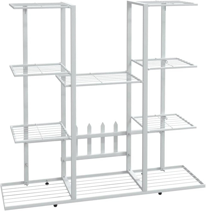 puraday 94,5x25x89 cm Blumenständer Metall Blumenständer Balkon Blumenständer Draussen Blumenregal O