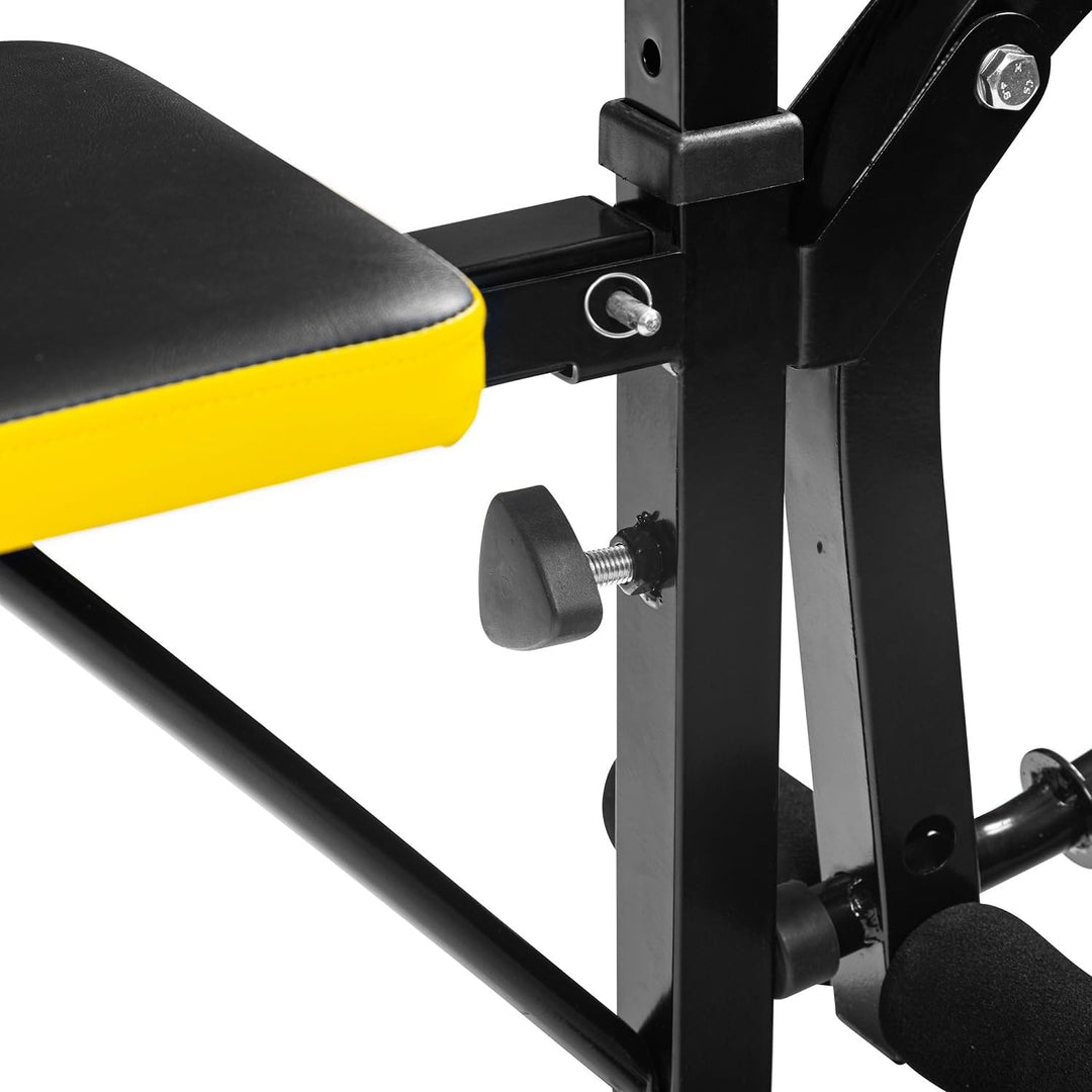 Dione MT2 - Hantelbank - Verstellbare Trainingsbank für Bankdrücken - Multifunktion